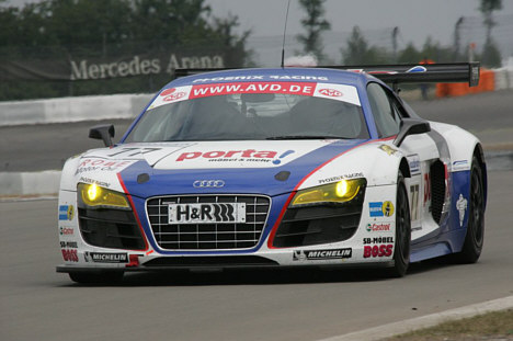 Det bliver angiveligt i denne Audi R8, at Nicki Thiim skal køre VLN på Nürburgring Nordschleife på lørdag.